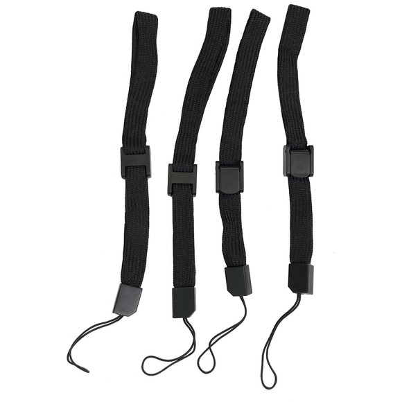Black Wrist Strap For Nintendo Wii Controller - 4 Pack NEW! FAST SHIPPING! - Picture 1 of 1